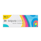 Aqua Color Contact Lenses Misty Gray
