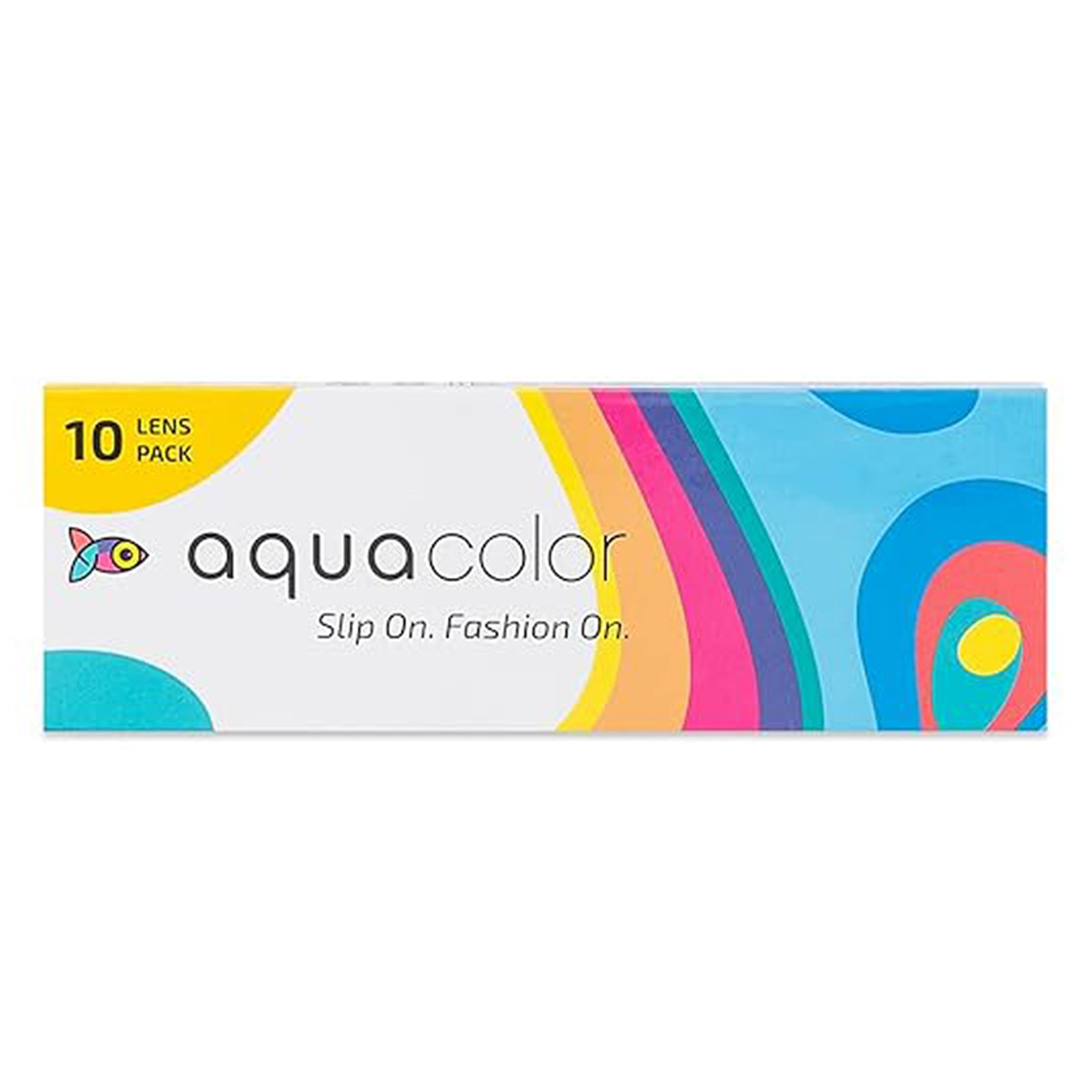 Aqua Color Contact Lenses Naughty Brown