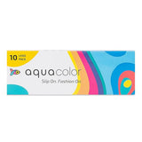 Aqua Color Contact Lenses Spicy Gray
