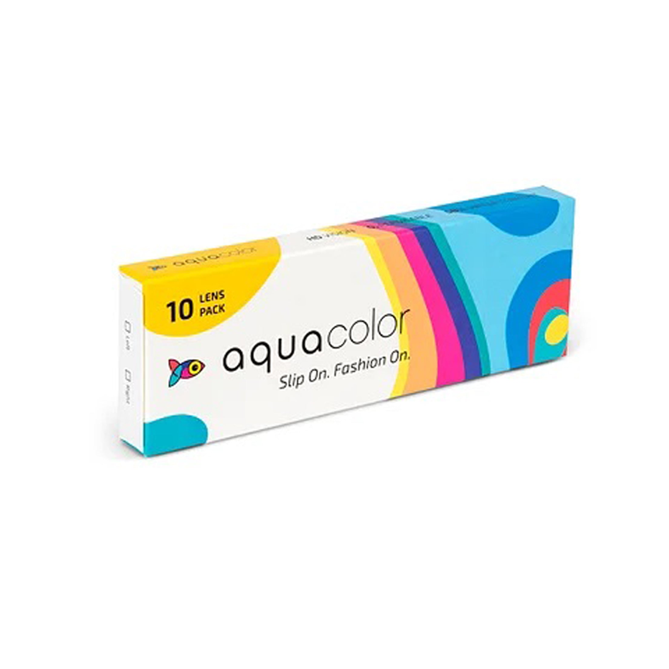 Aqua Color Contact Lenses Stormy Gray