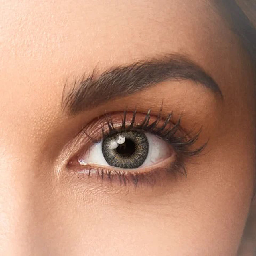 Aqua Color Contact Lenses Stormy Gray