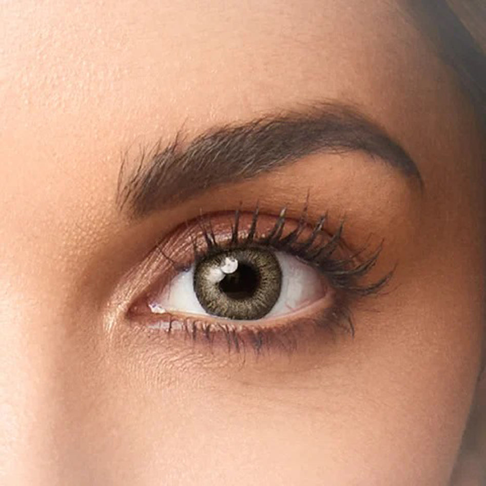Aqua Color Contact Lenses Walnut Brown