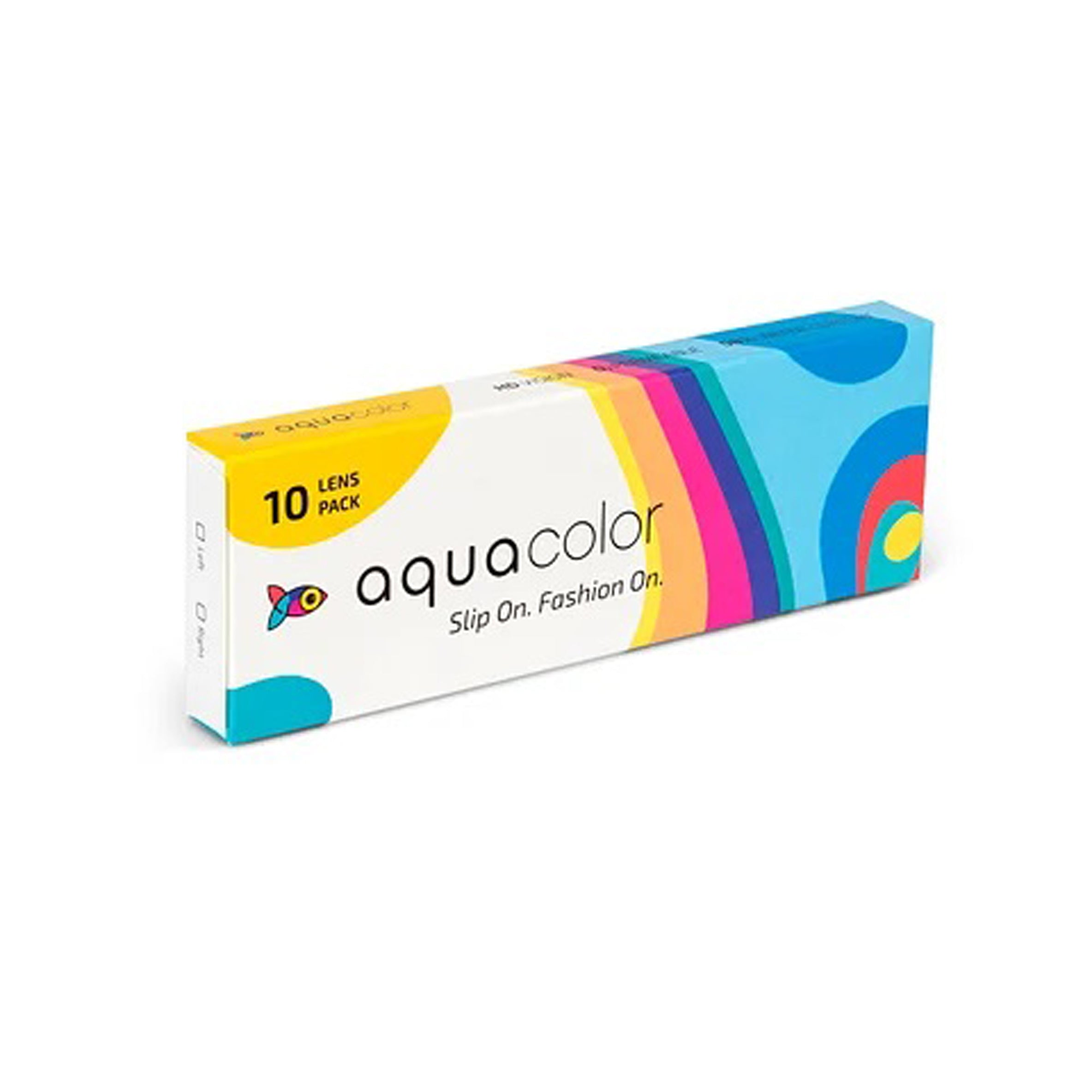 Aqua Color Contact Lenses Walnut Brown