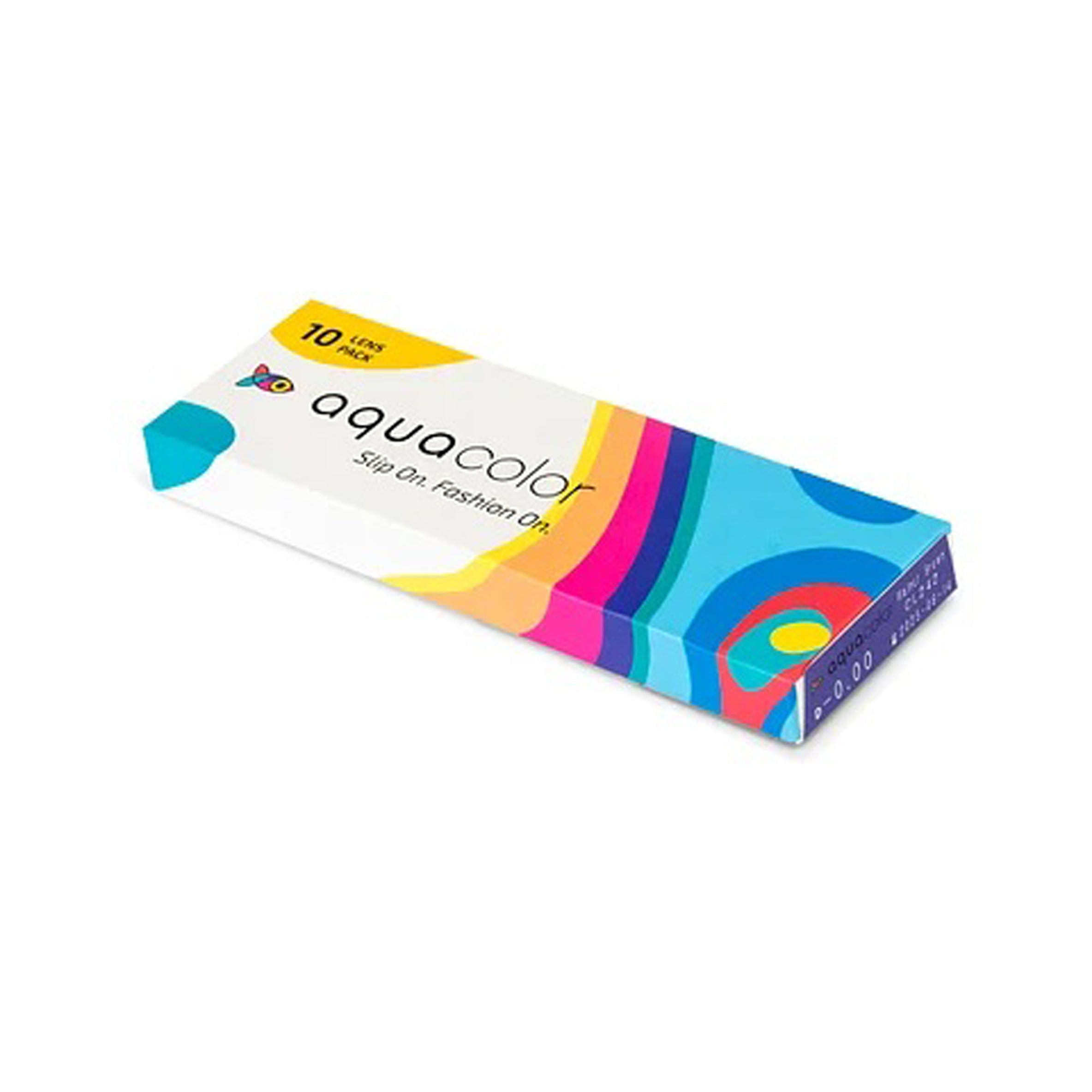 Aqua Color Contact Lenses Walnut Brown
