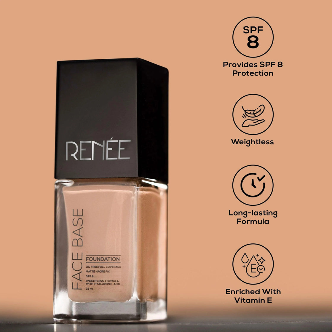 Renee Face Base Liquid Foundation 23Ml