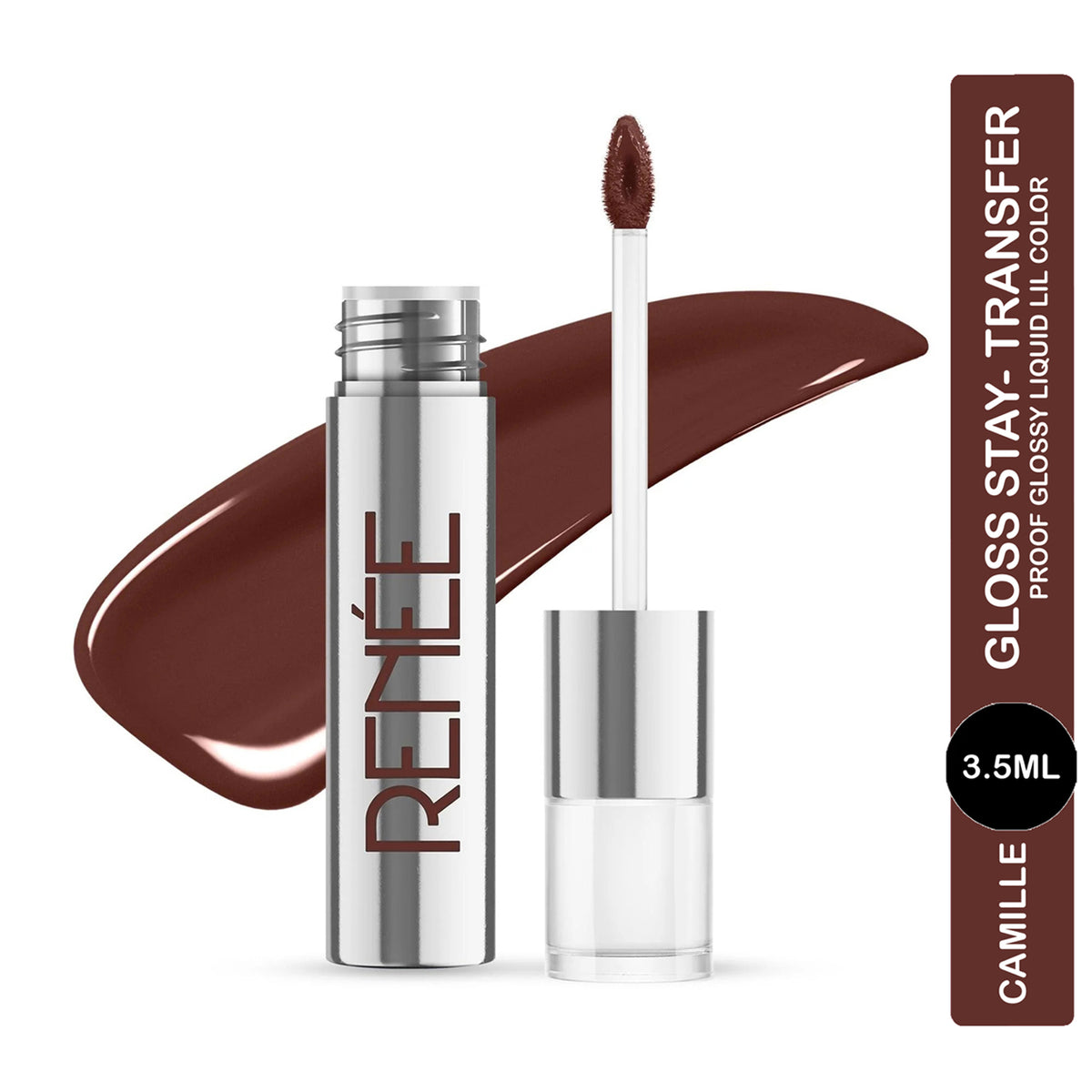 Renee Gloss Stay Transfer Proof Glossy Liquid Lip Color 3.5Ml