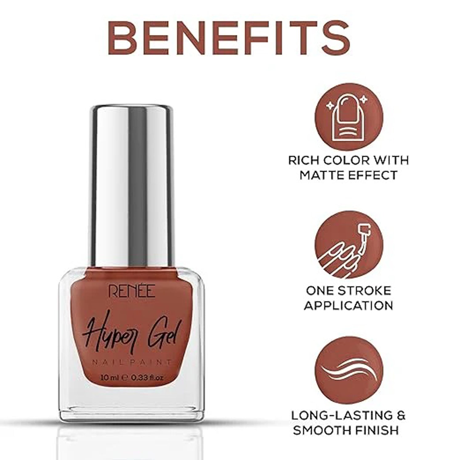 Renee Hyper Gel Nail Paint 10Ml