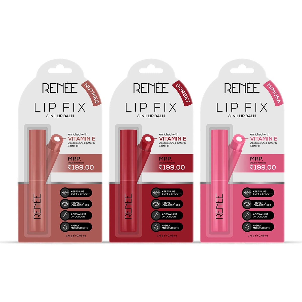 Renee Lip Fix Lip Balm 1.6G