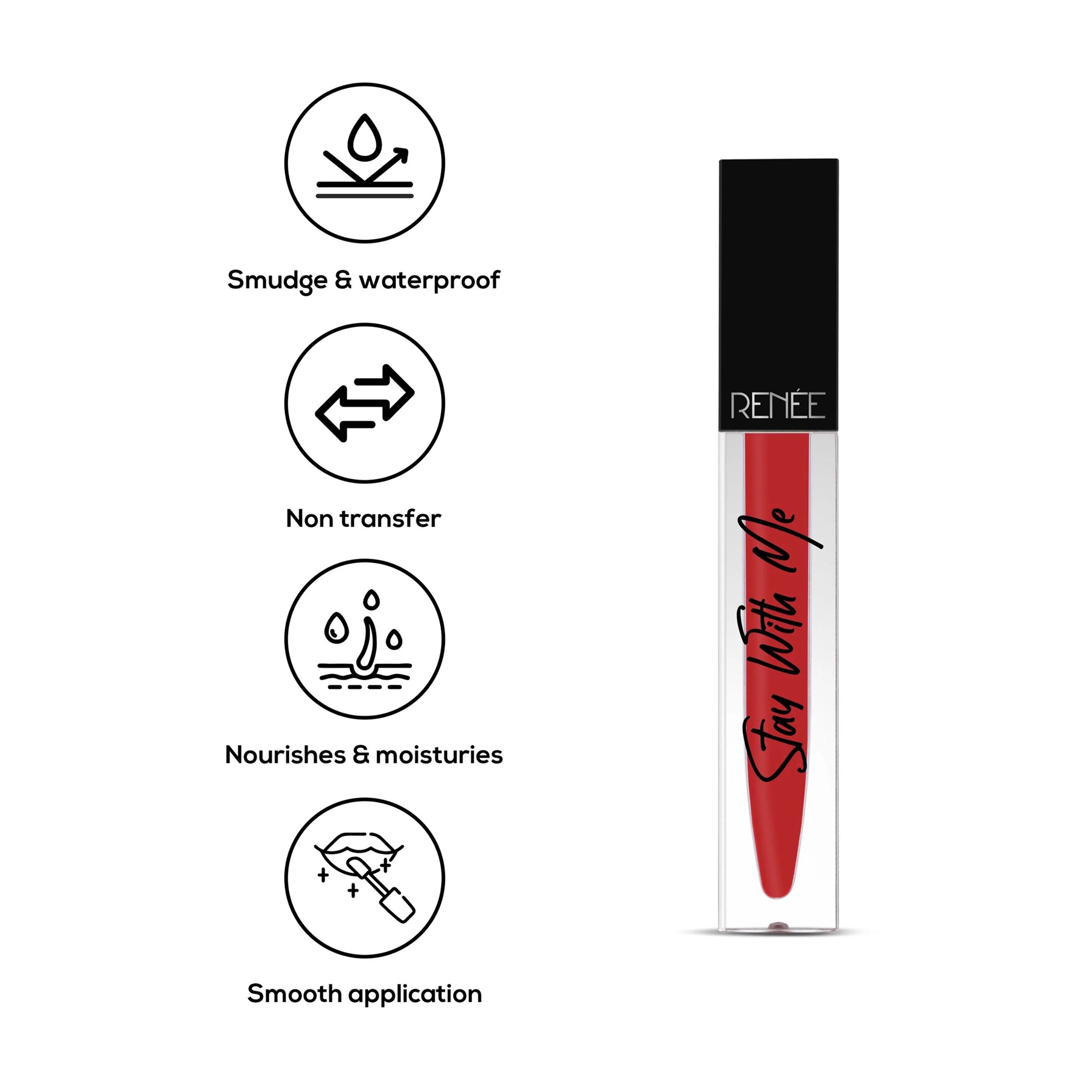 Renee S W M Non Transfer Matte Liquid Lip Color 5Ml