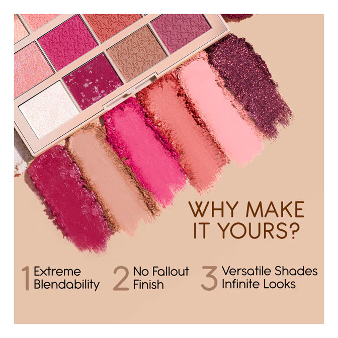 Kay Beauty Multi Texture Eyeshadow Palette 15G