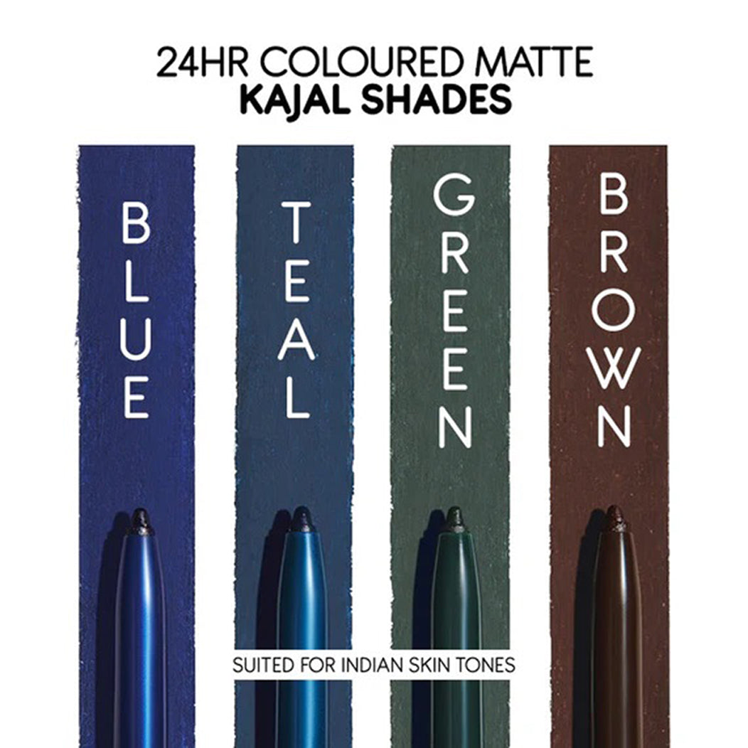Kay Beauty 24Hr Coloured Matte Kajal 0.35G