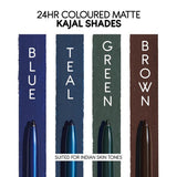 Kay Beauty 24Hr Coloured Matte Kajal 0.35G