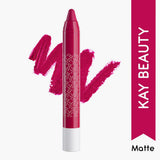 Kay Beauty Matteinee Matte Lip Crayon Lipstick 1.8G