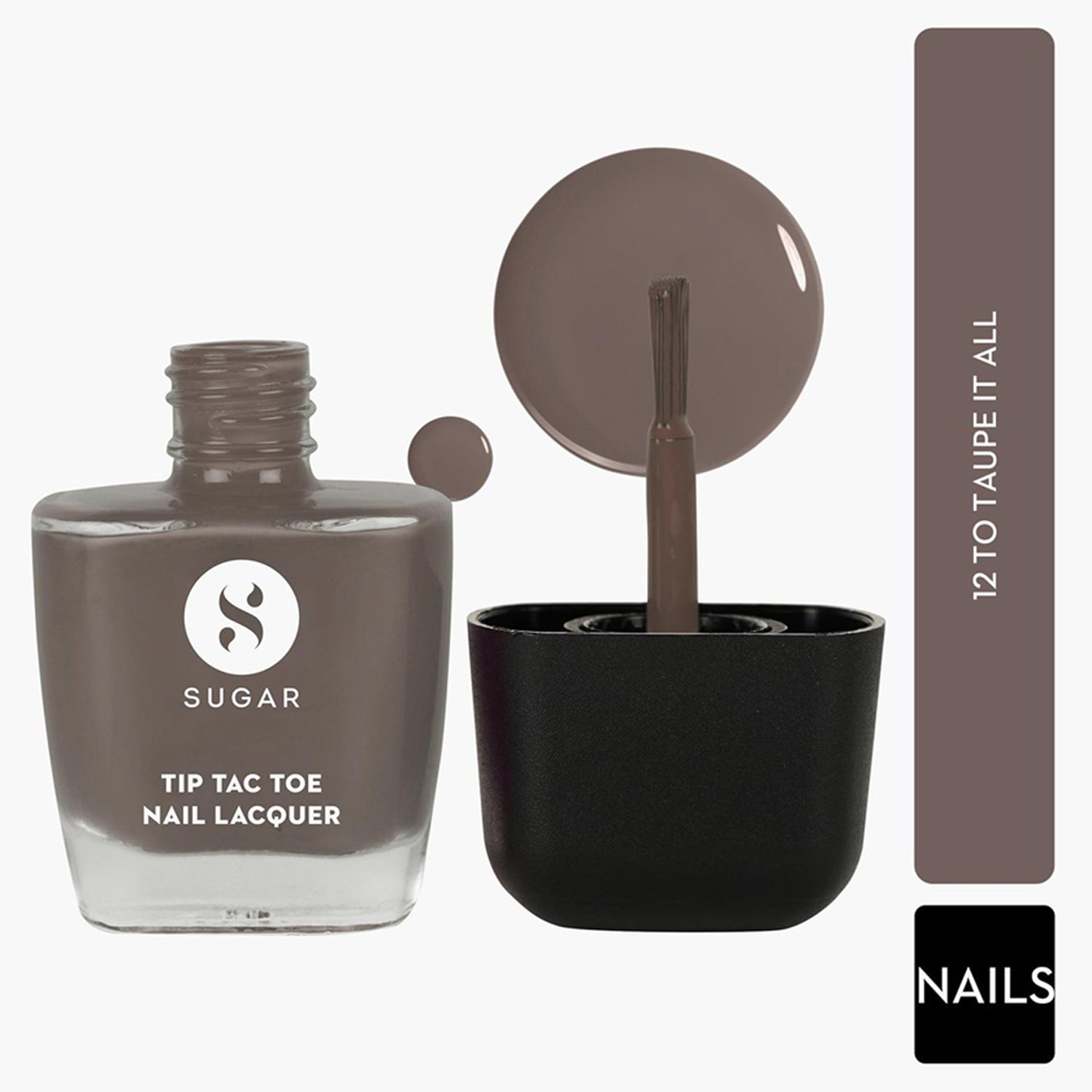 Sugar Tip Tac Toe Nail Lacquer Classic 9Ml
