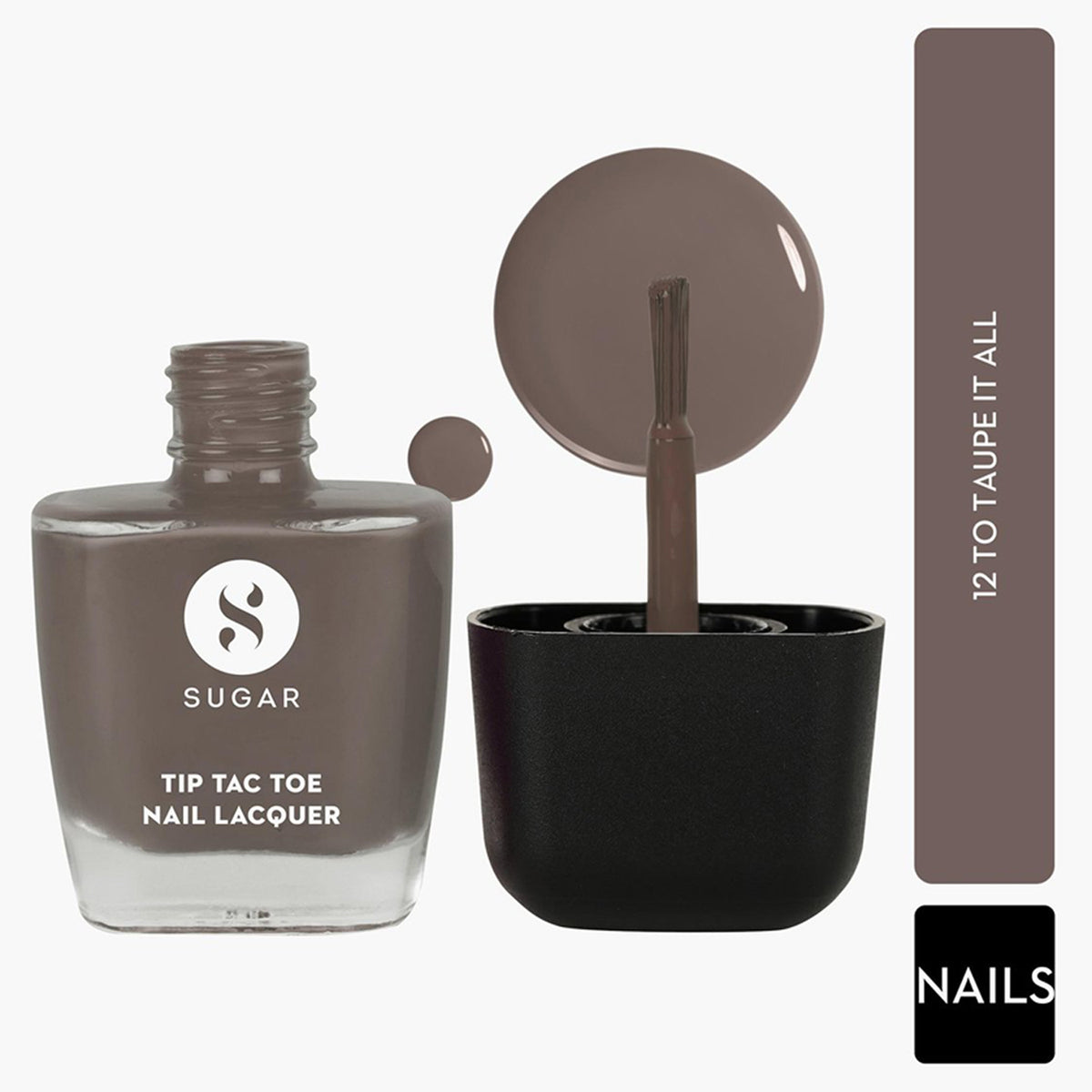 Sugar Tip Tac Toe Nail Lacquer Classic 9Ml