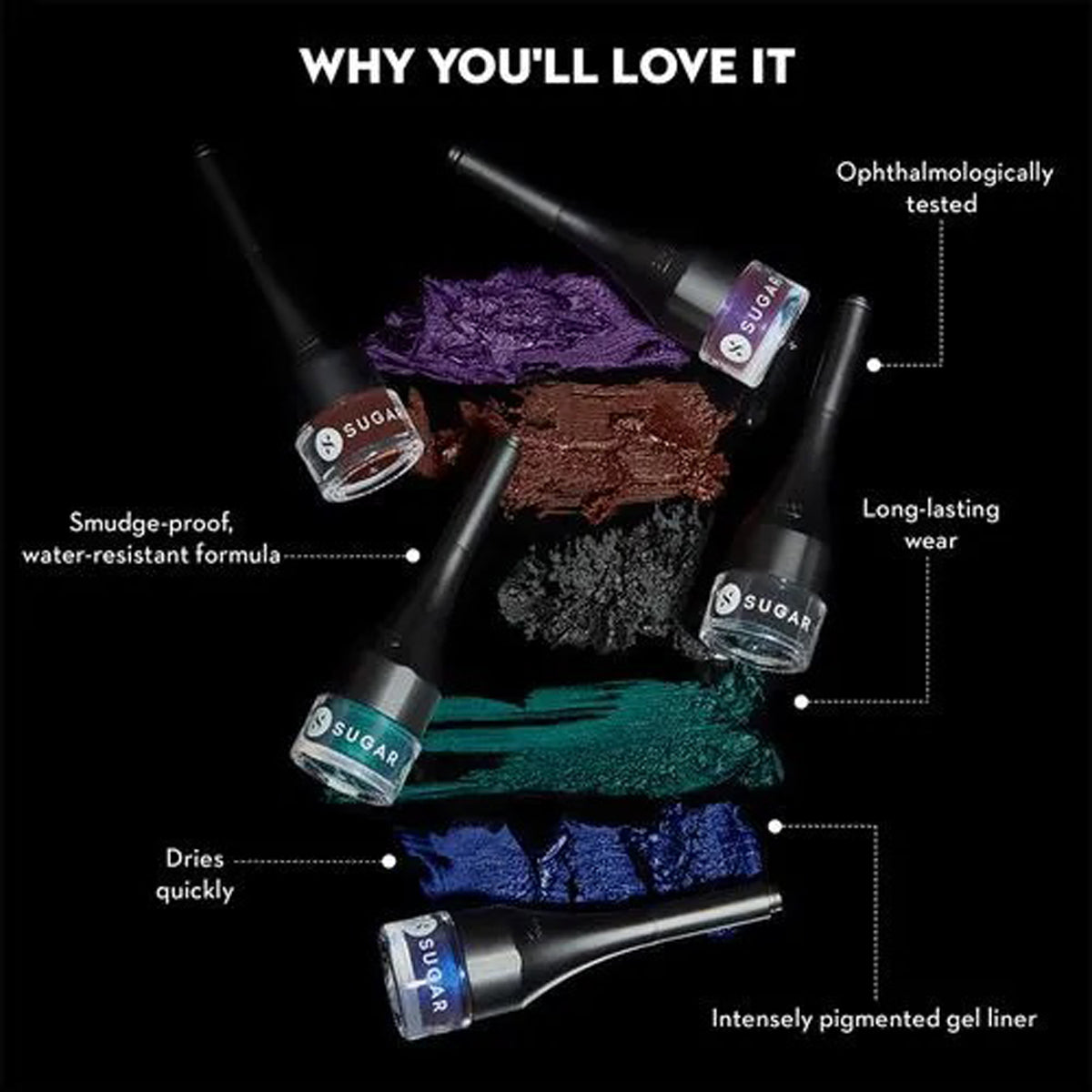 Sugar Born To Wing Gel Eyeliner 2.3G