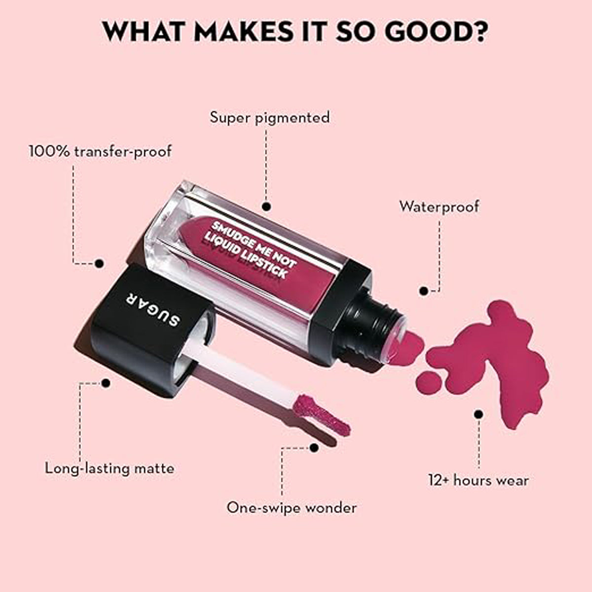 Sugar Smudge Me Not Liquid Lipstick 4.5Ml
