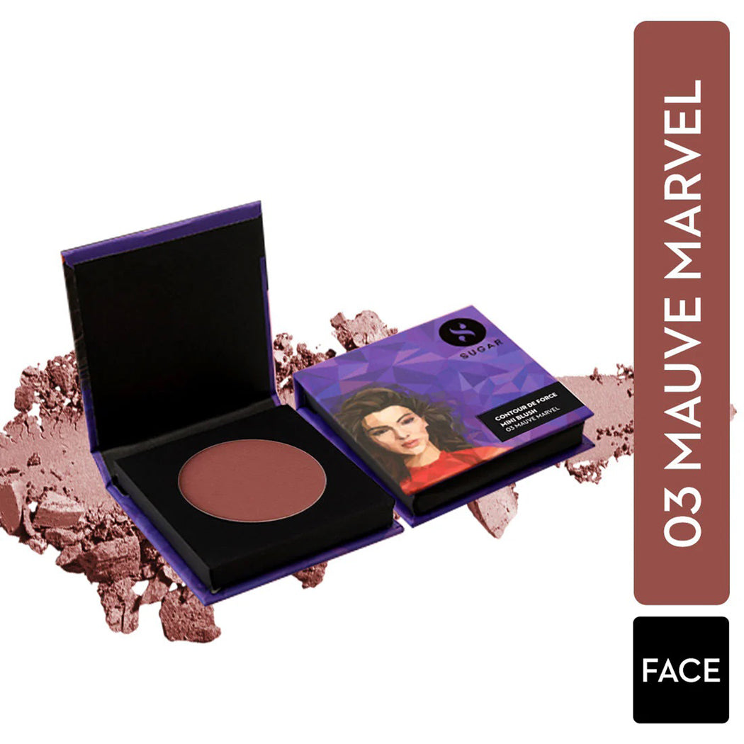 Sugar Contour De Force Mini Blush 4Gm