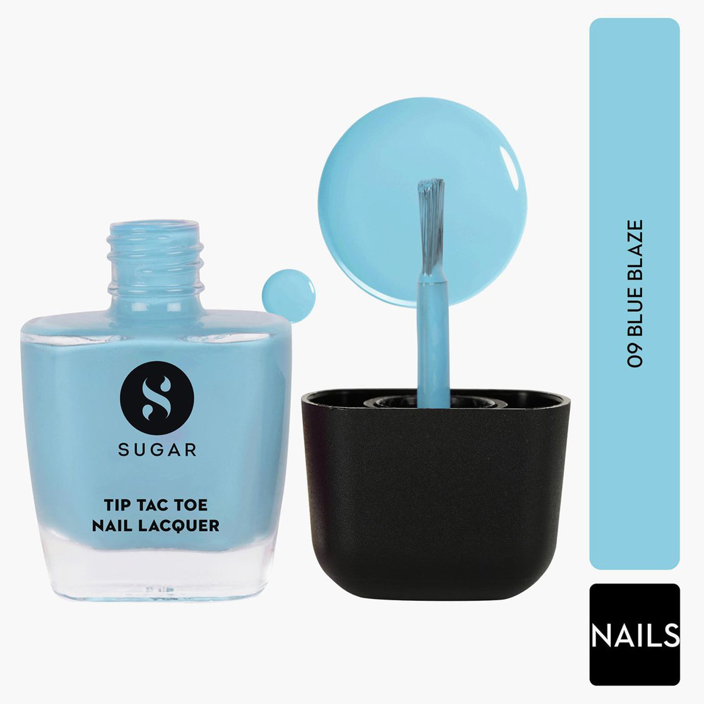 Sugar Tip Tac Toe Nail Laquer Classic 9Ml