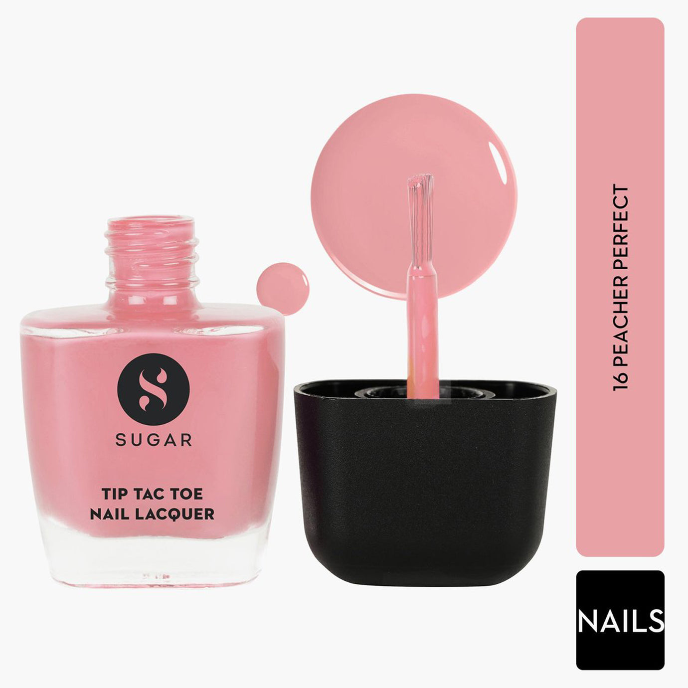 Sugar Tip Tac Toe Nail Laquer Classic 9Ml