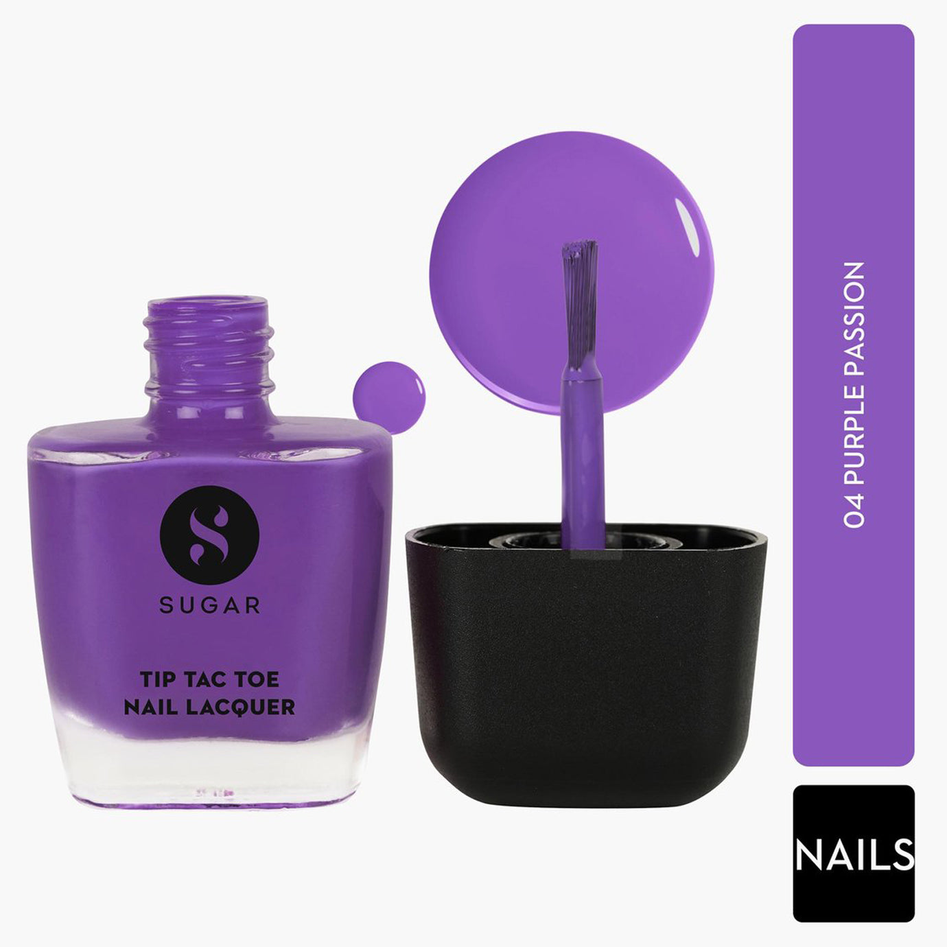 Sugar Tip Tac Toe Nail Laquer Classic 9Ml