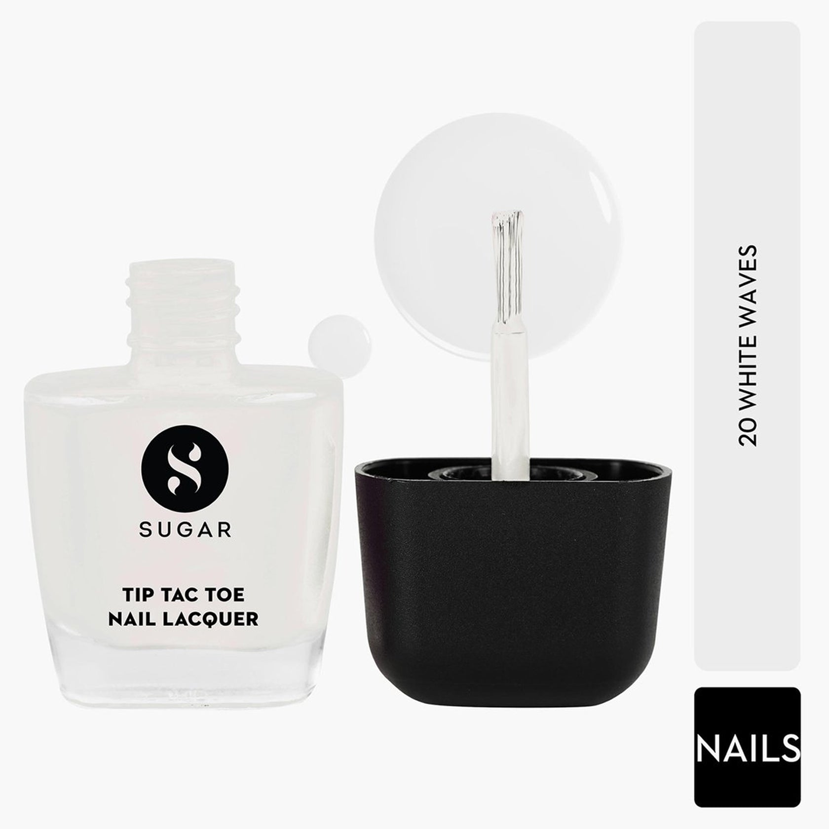 Sugar Tip Tac Toe Nail Laquer Classic 9Ml