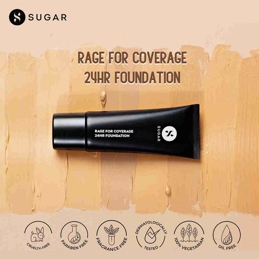 Sugar Rage For Coverage Foundation 30Ml