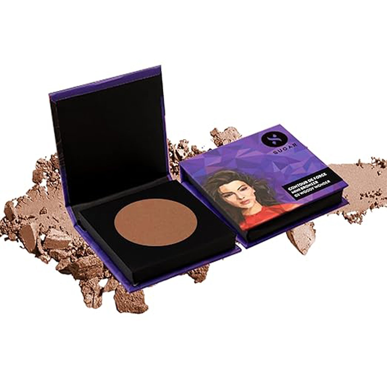 Sugar Contour De Force Mini Bronzer 4Gm