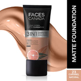 Faces 3 In 1 All Day Hydra Matte Foundation 30ML