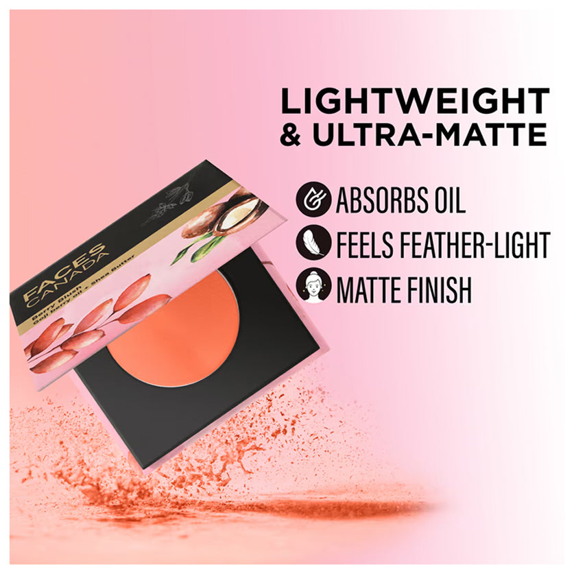 Faces Lightweight Ultra Matte Berry Blush 4G