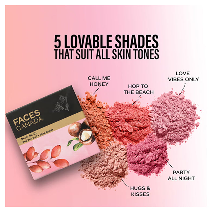 Faces Lightweight Ultra Matte Berry Blush 4G