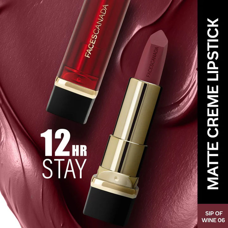 Faces Comfy Matte Creme Lipstick 4.2G