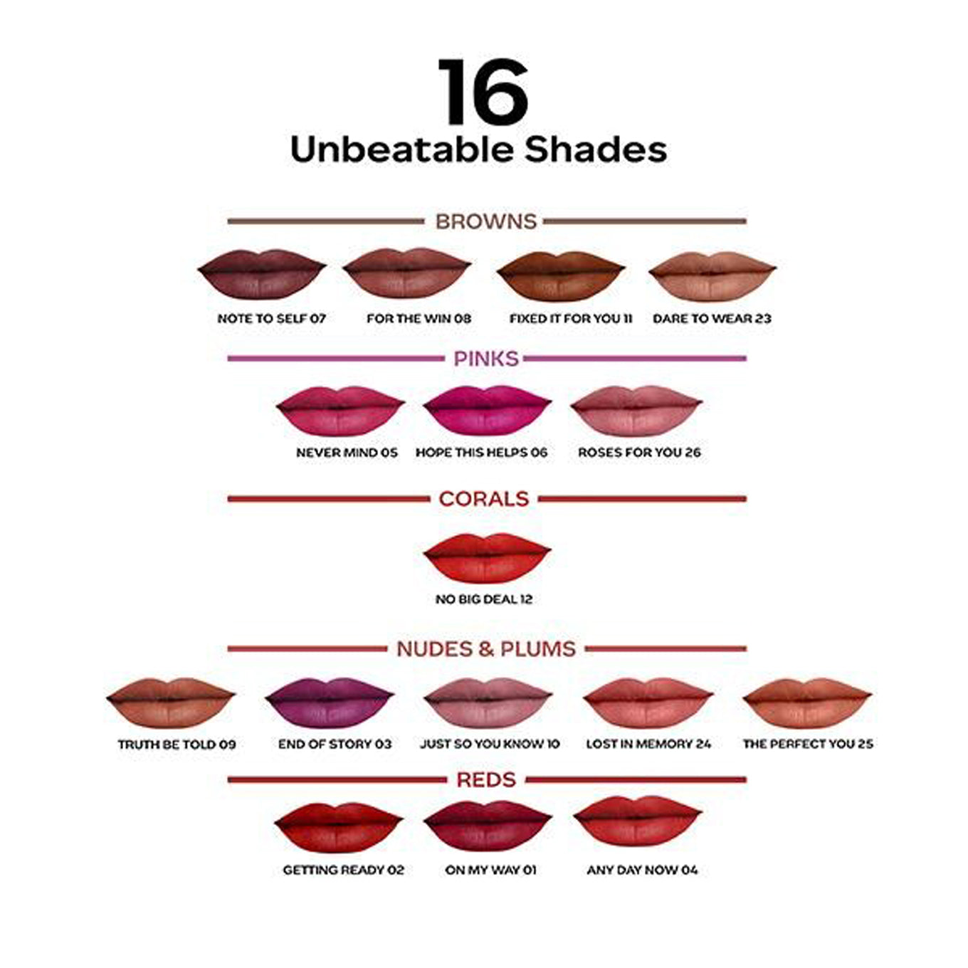 Faces Comfy Matte Liquid Lipstick 3Ml