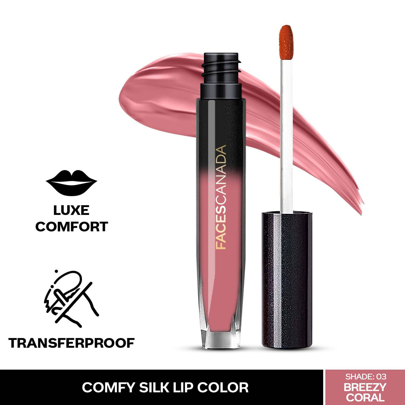 Faces Comfy Silk Liquid Lipstick 3Ml