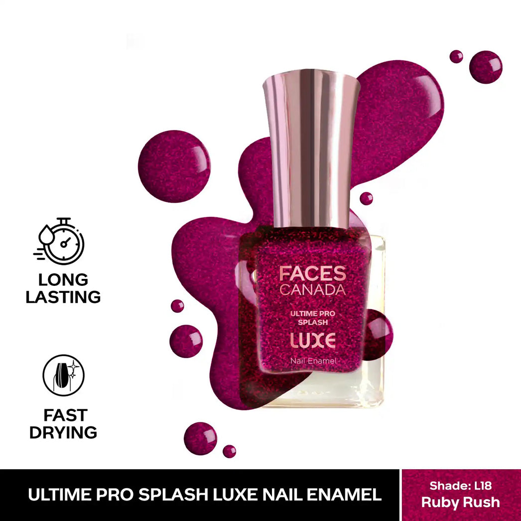 Faces Ultime Pro Splash Luxe Nail Enamel 12Ml