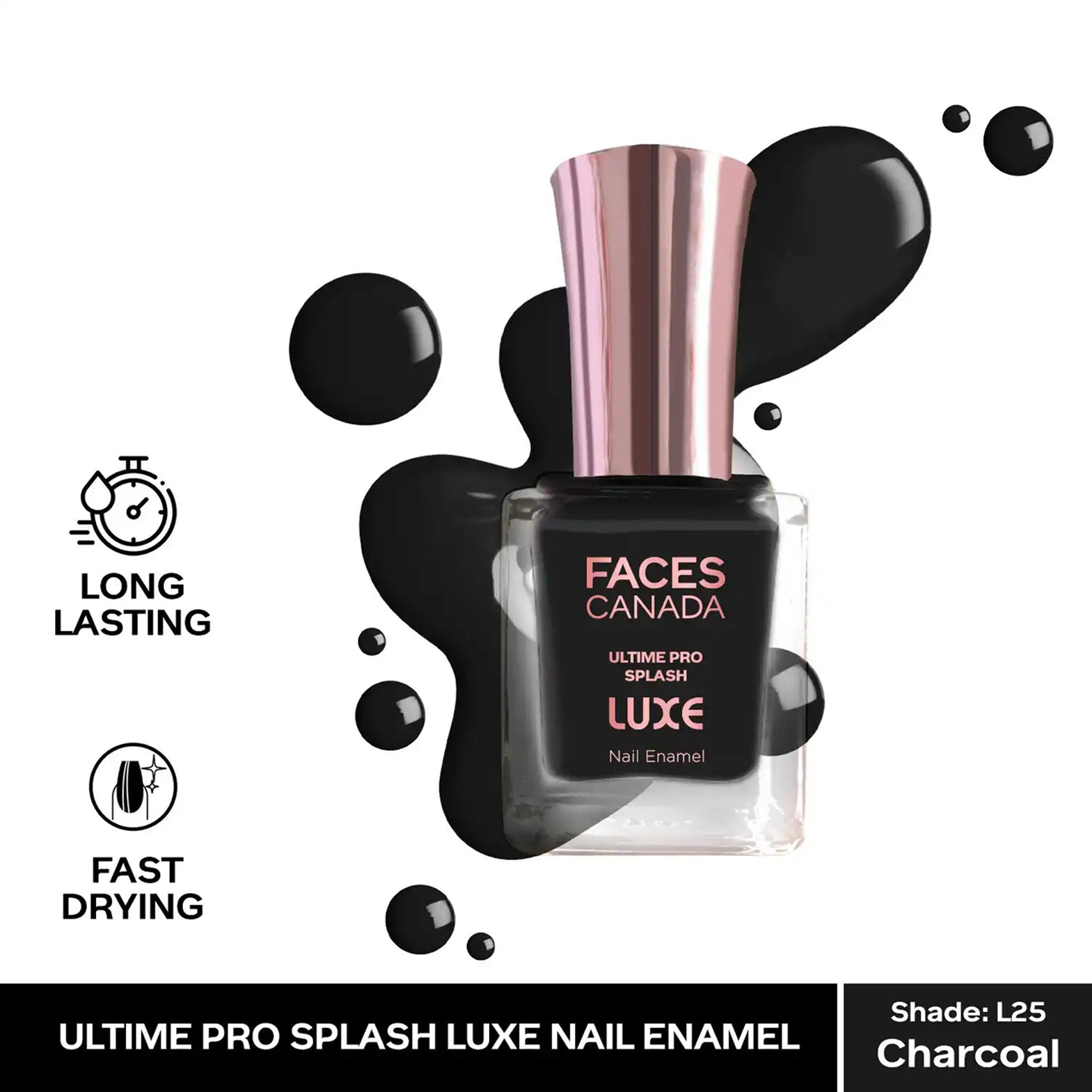 Faces Ultime Pro Splash Luxe Nail Enamel 12Ml