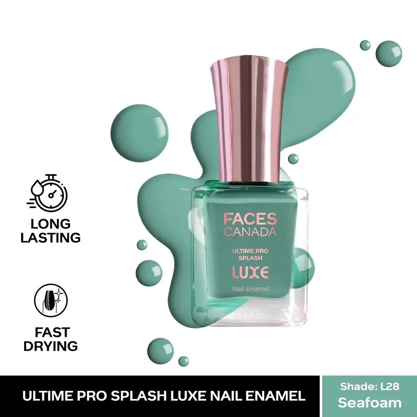 Faces Ultime Pro Splash Luxe Nail Enamel 12Ml