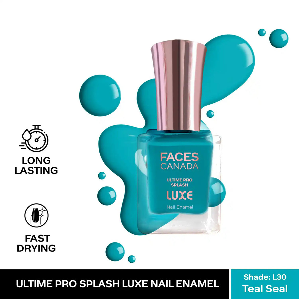 Faces Ultime Pro Splash Luxe Nail Enamel 12Ml
