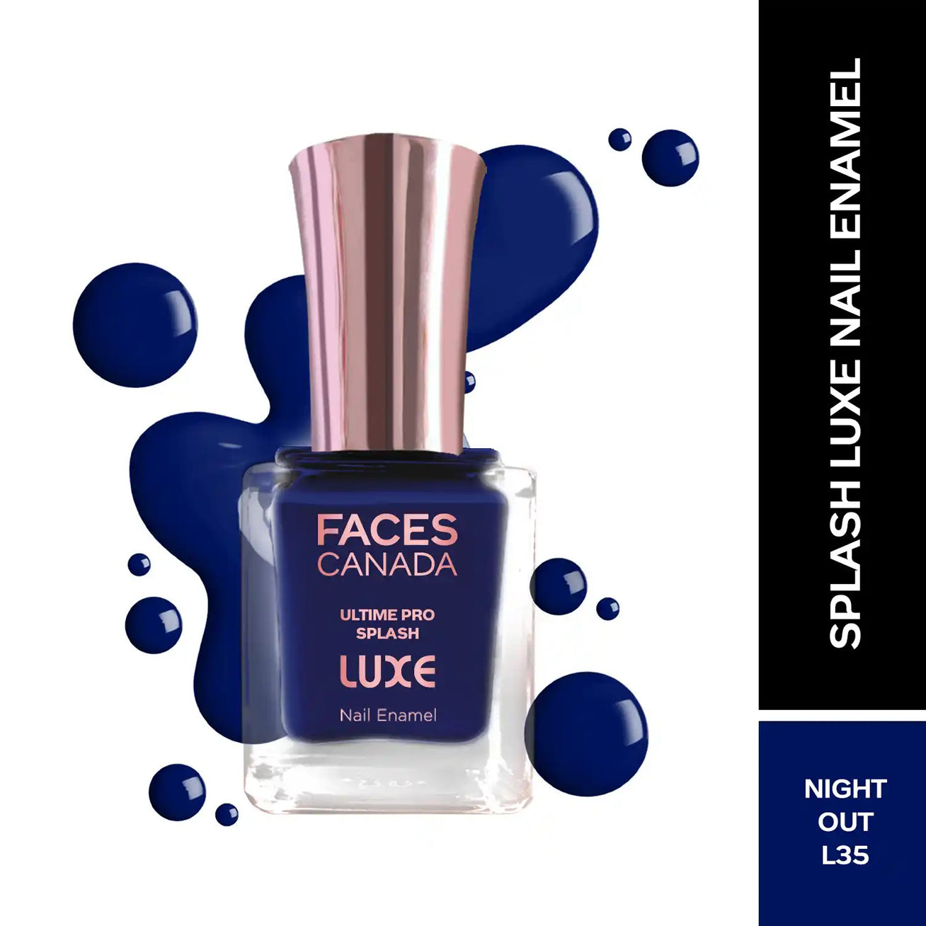 Faces Ultime Pro Splash Luxe Nail Enamel 12Ml
