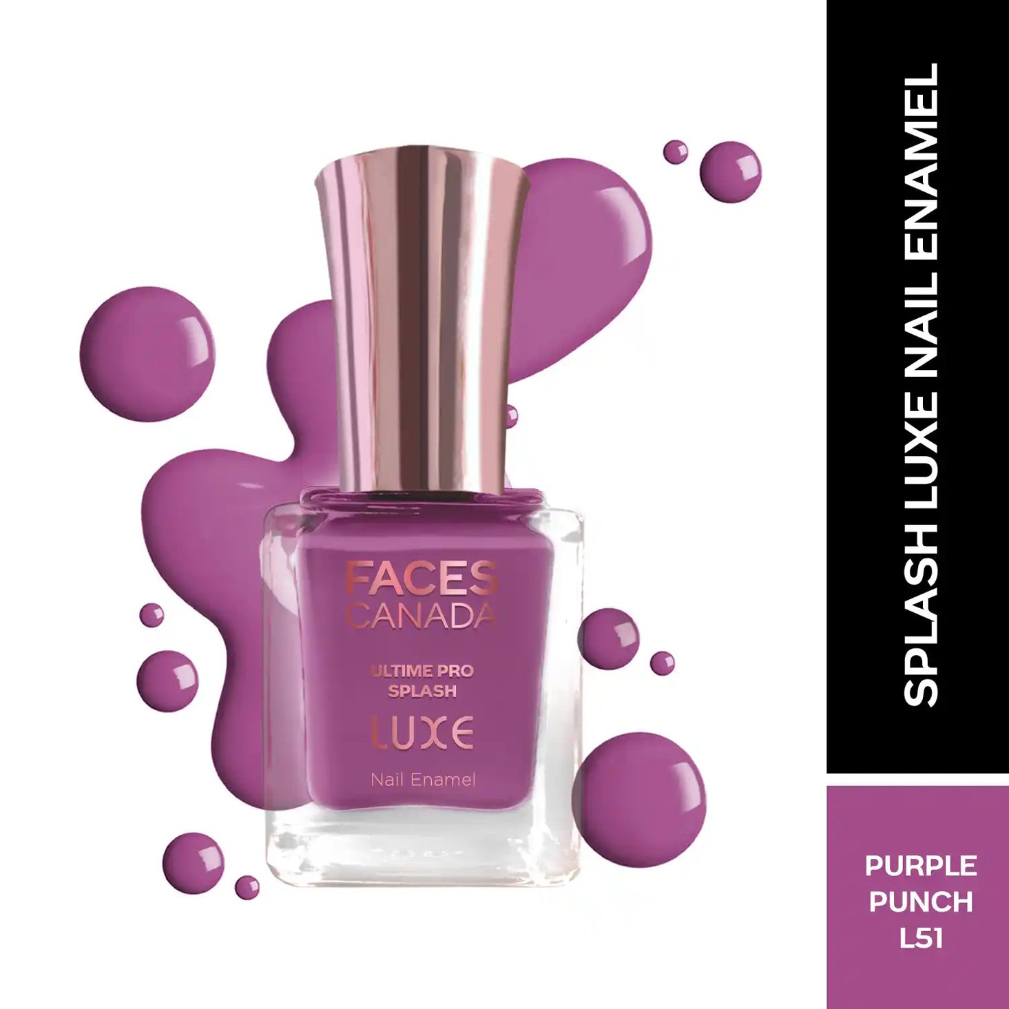Faces Ultime Pro Splash Luxe Nail Enamel 12Ml