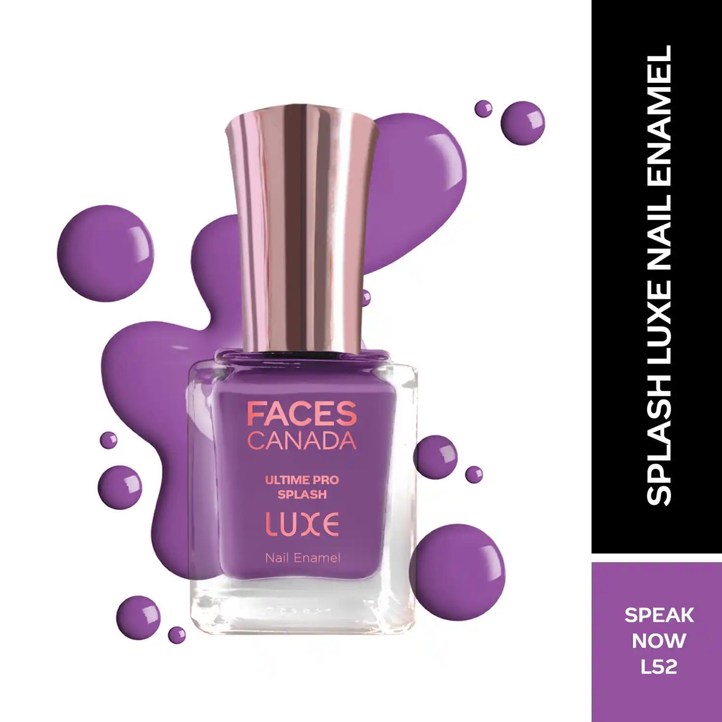 Faces Ultime Pro Splash Luxe Nail Enamel 12Ml