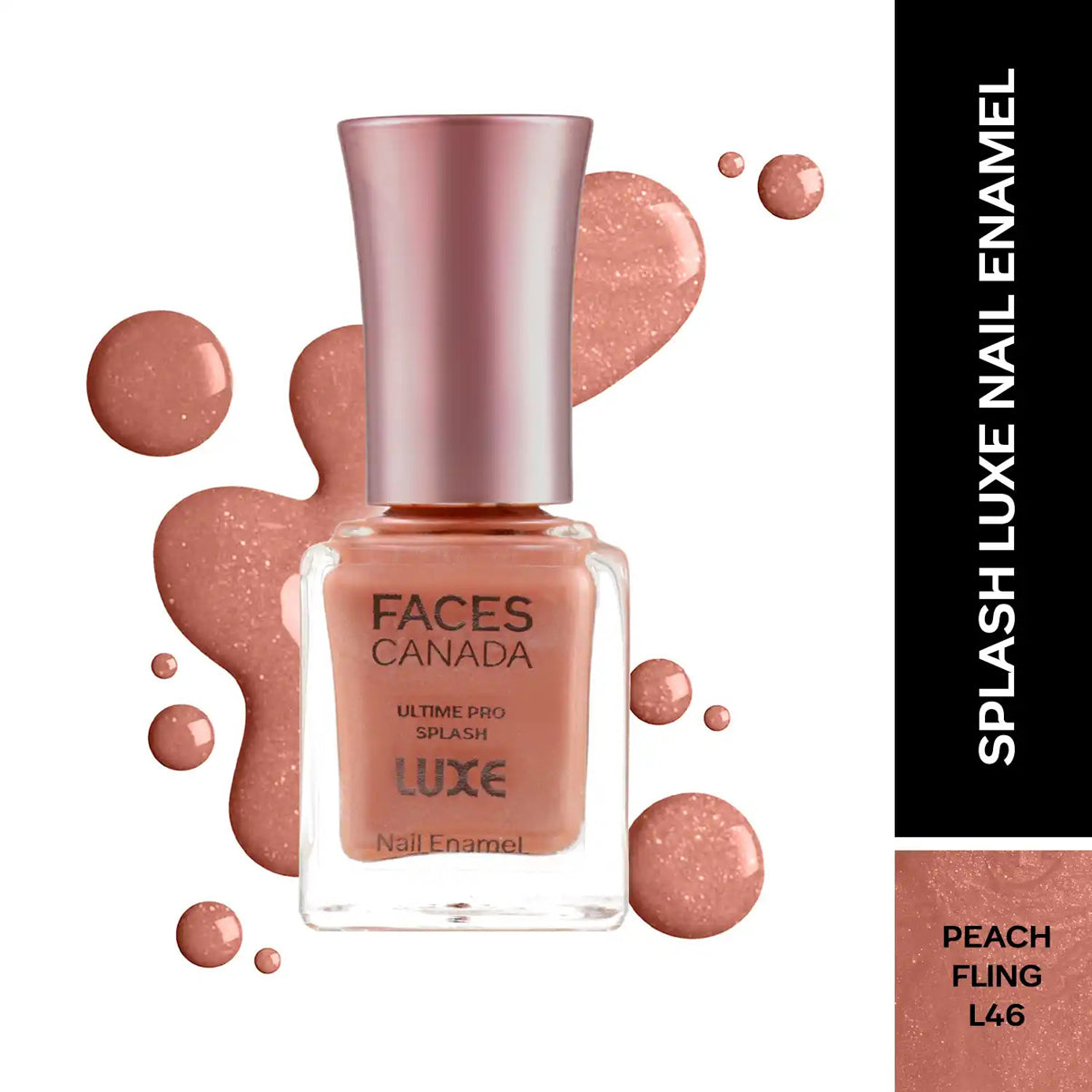 Faces Ultime Pro Splash Luxe Nail Enamel 12Ml
