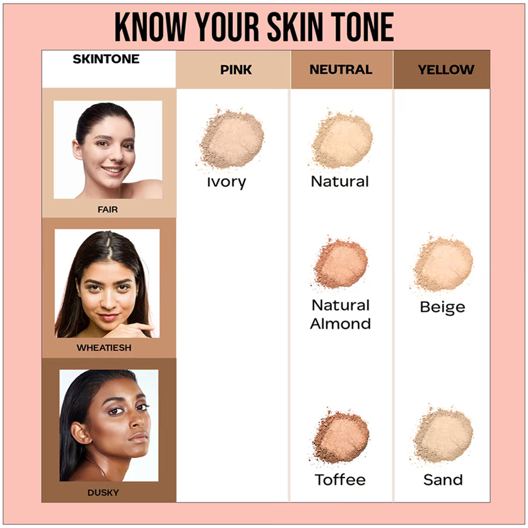 Faces Weightless Stay Matte Compact Spf20 Vitamin E Shea Butter
