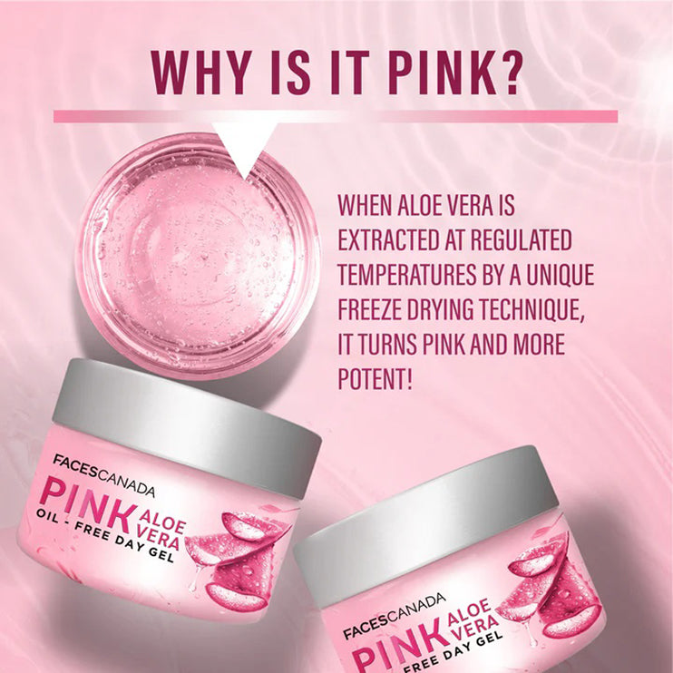 Faces Pink Aloe Vera Oil Free Day Gel