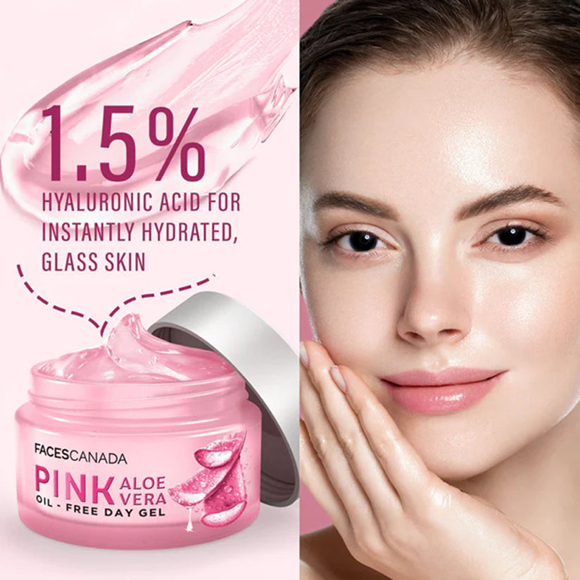 Faces Pink Aloe Vera Oil Free Day Gel