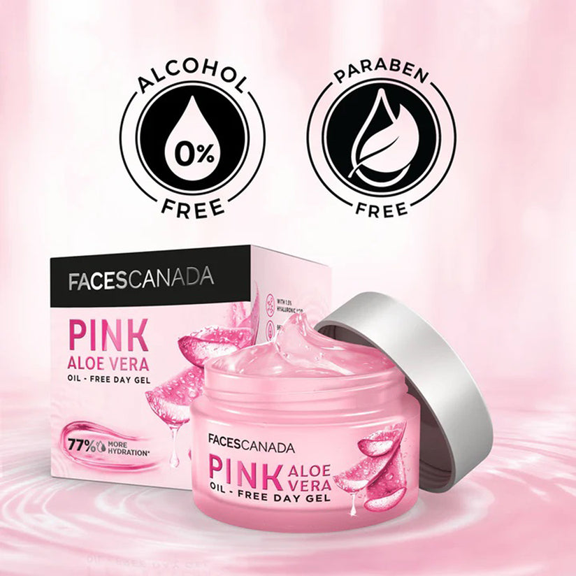 Faces Pink Aloe Vera Oil Free Day Gel