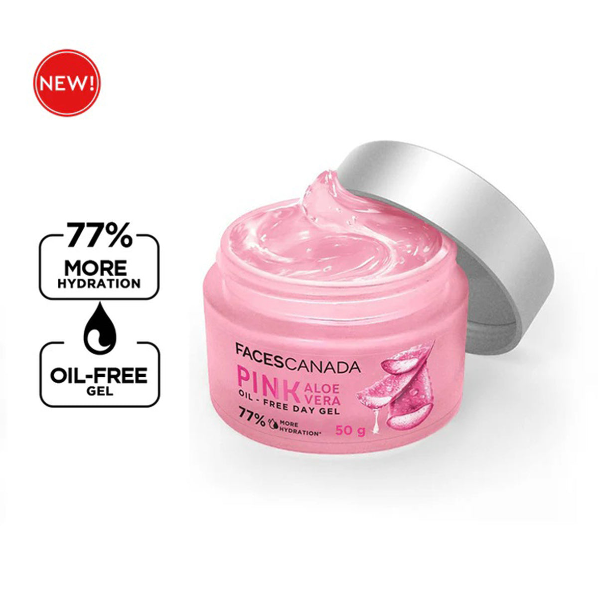 Faces Pink Aloe Vera Oil Free Day Gel
