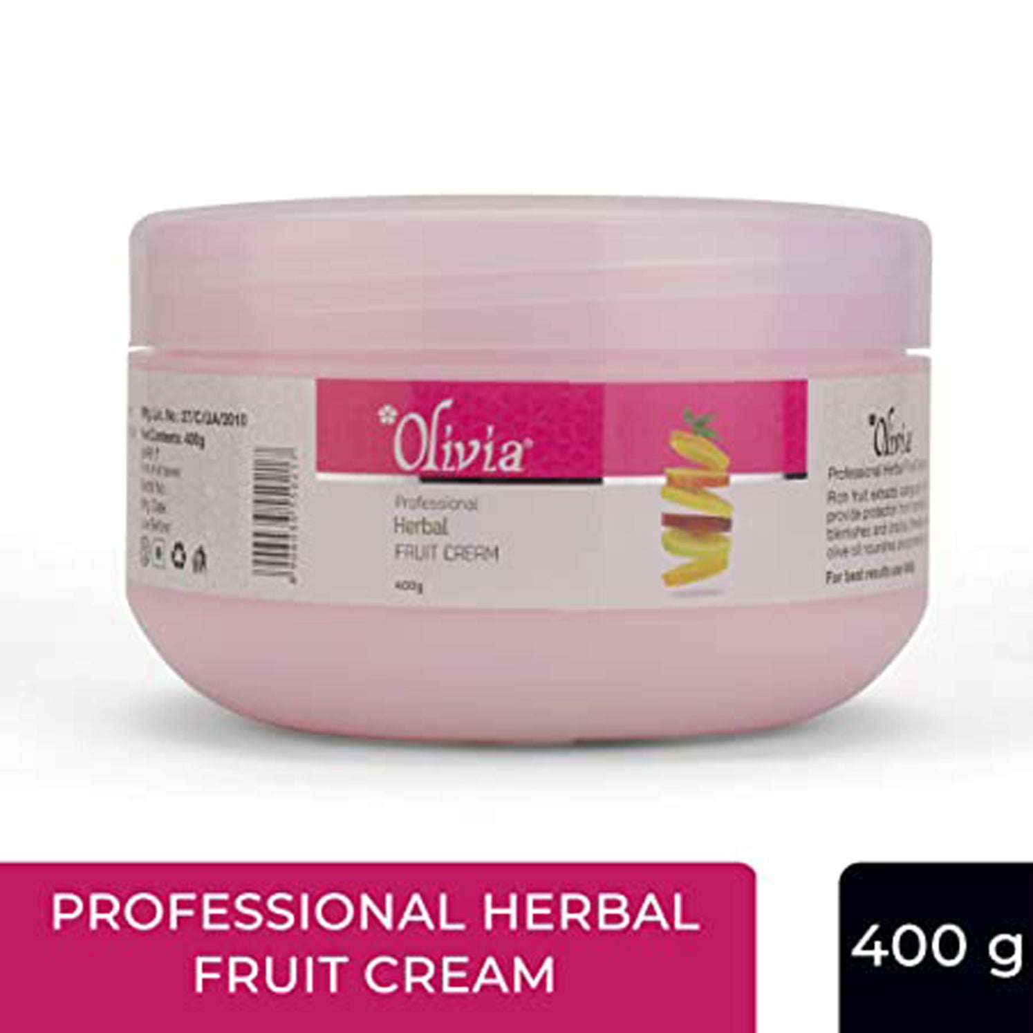 Olivia Fruit Professional Herbal Massage Cream
