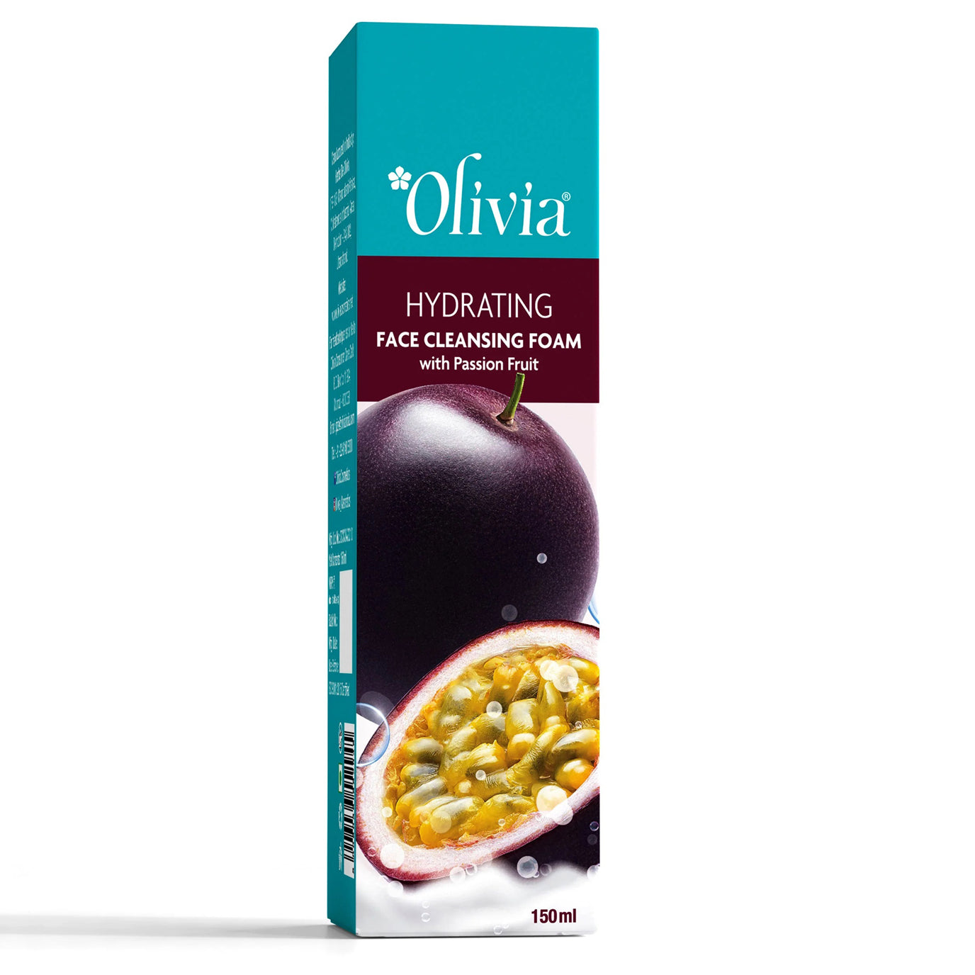 Olivia Hydrating Face Cleansing Foam With Passion Fruit 150Ml