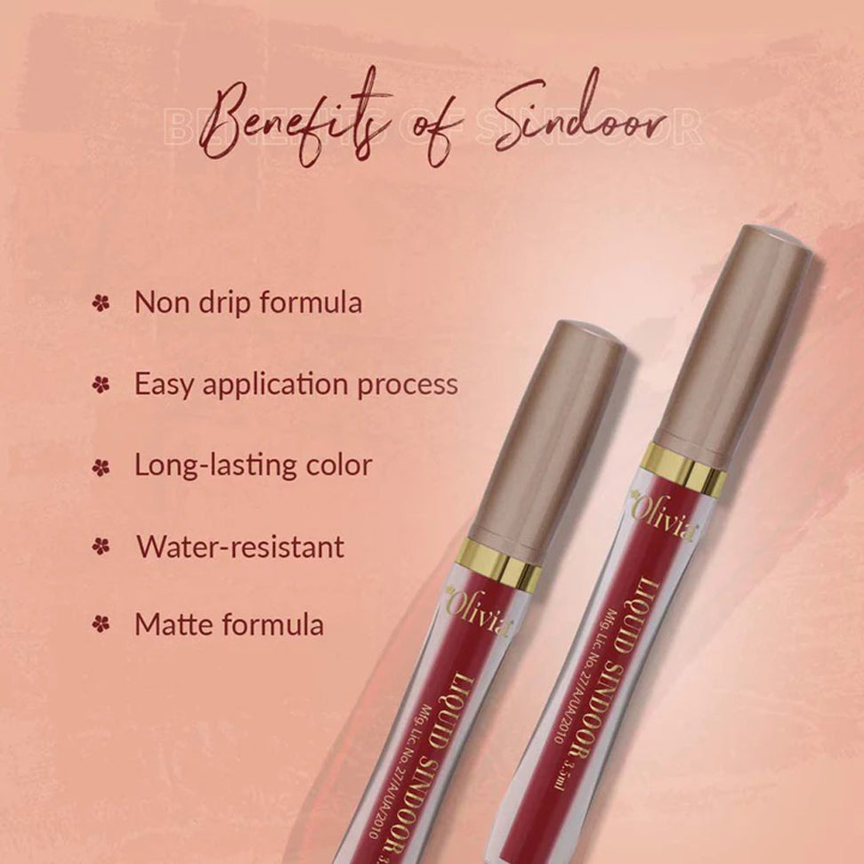 Olivia Matte Liquid Sindoor 3.5Ml